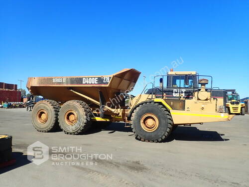 1999 CATERPILLAR D400E II 6X6 ARTICULATED DUMP TRUCK