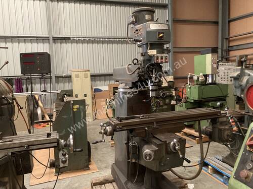 Used Pacific FT2 Turret Milling Machine
