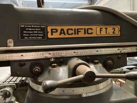 Used Pacific FT2 Turret Milling Machine - picture0' - Click to enlarge