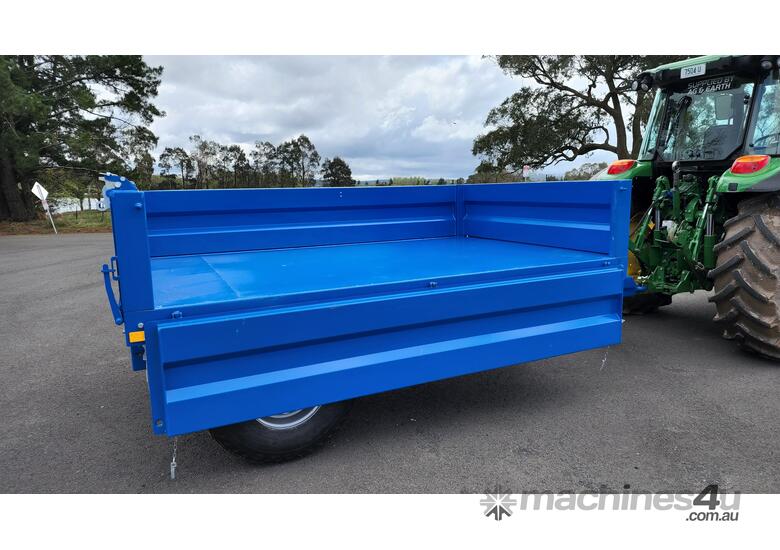 caption STEWART TRAILERS EDGE 4 TIPPER DROP SIDE TIPPING TRAILER