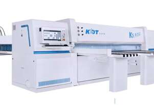 KDT. Split 'twin pusher' front load Beamsaw.