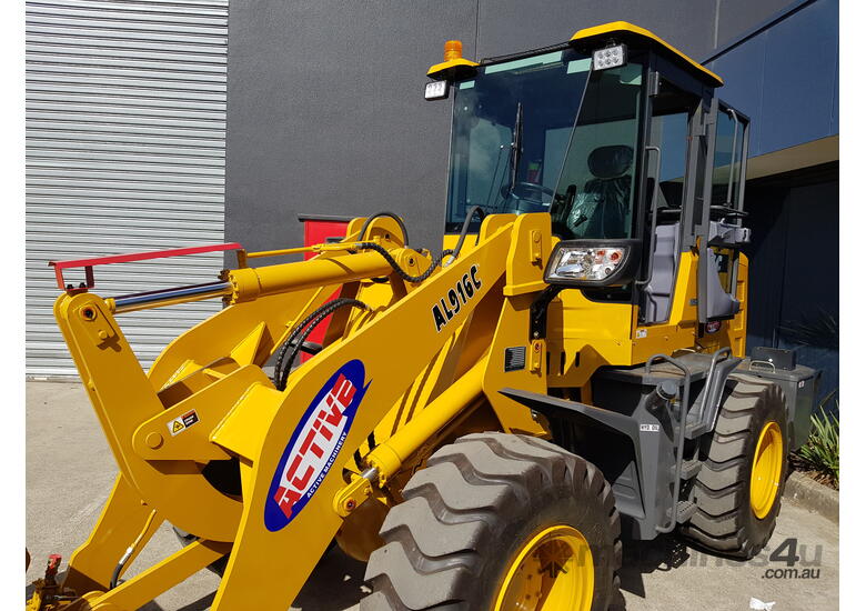 AL916C Wheel Loader | 4-Speed Transmission, Air-Conditioned & Heated Cabin, Suspension Seat