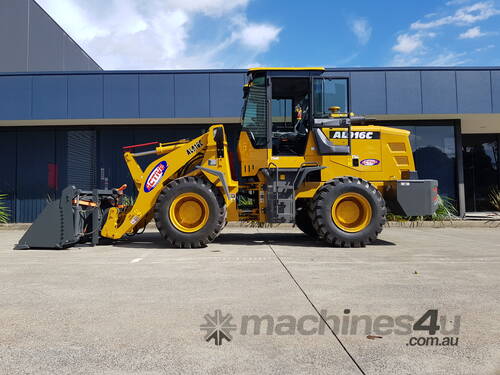 AL916C Wheel Loader | 4-Speed Transmission, Air-Conditioned & Heated Cabin, Suspension Seat