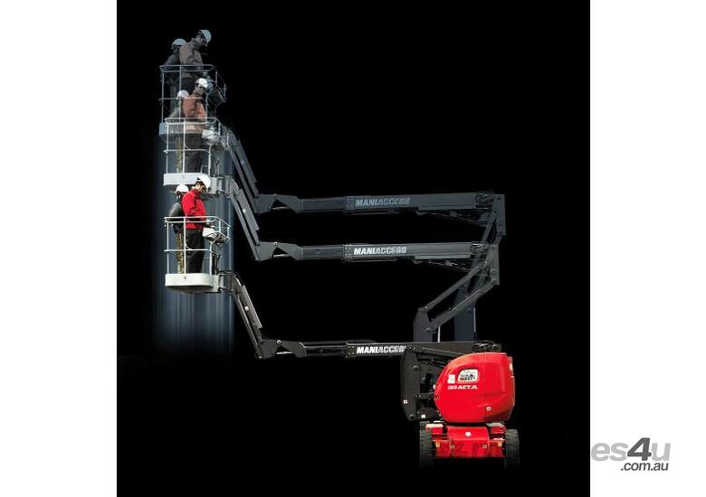 caption Manitou AETJ-C Mobile Elevating Work Platform - 9.43m Max Reach