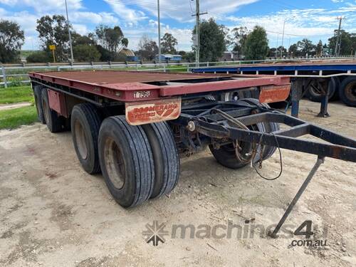 Trailer Dog Trailer Howard Porter 4 axles 23ft SN1098 1TSK376