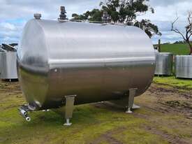 STAINLESS STEEL TANK, MILK VAT 8260lt - picture0' - Click to enlarge