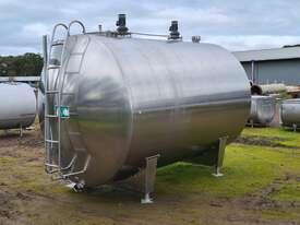 STAINLESS STEEL TANK, MILK VAT 8260lt - picture2' - Click to enlarge