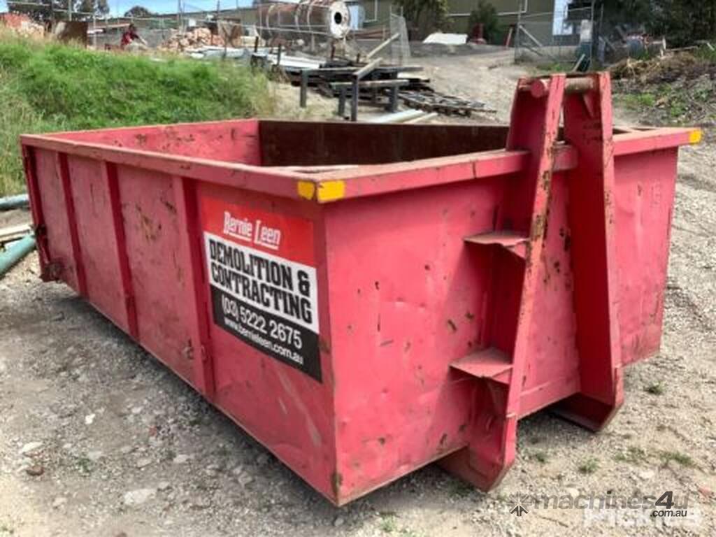 Used 1x standard hook bin 9 5 cubuc metres Hook Lift Bins in , Listed