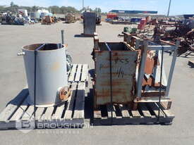 4 X PALLETS COMPRISING OF ASSORTED DRIVE MOTORS, TANK & HOPPERS - picture1' - Click to enlarge