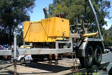 4ton atm ,self loader with drum drive , tandem axle ,