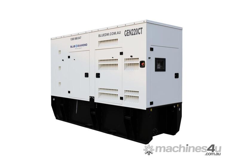 caption 220 KVA Diesel Generator 3 Phase 400V - Cummins Powered
