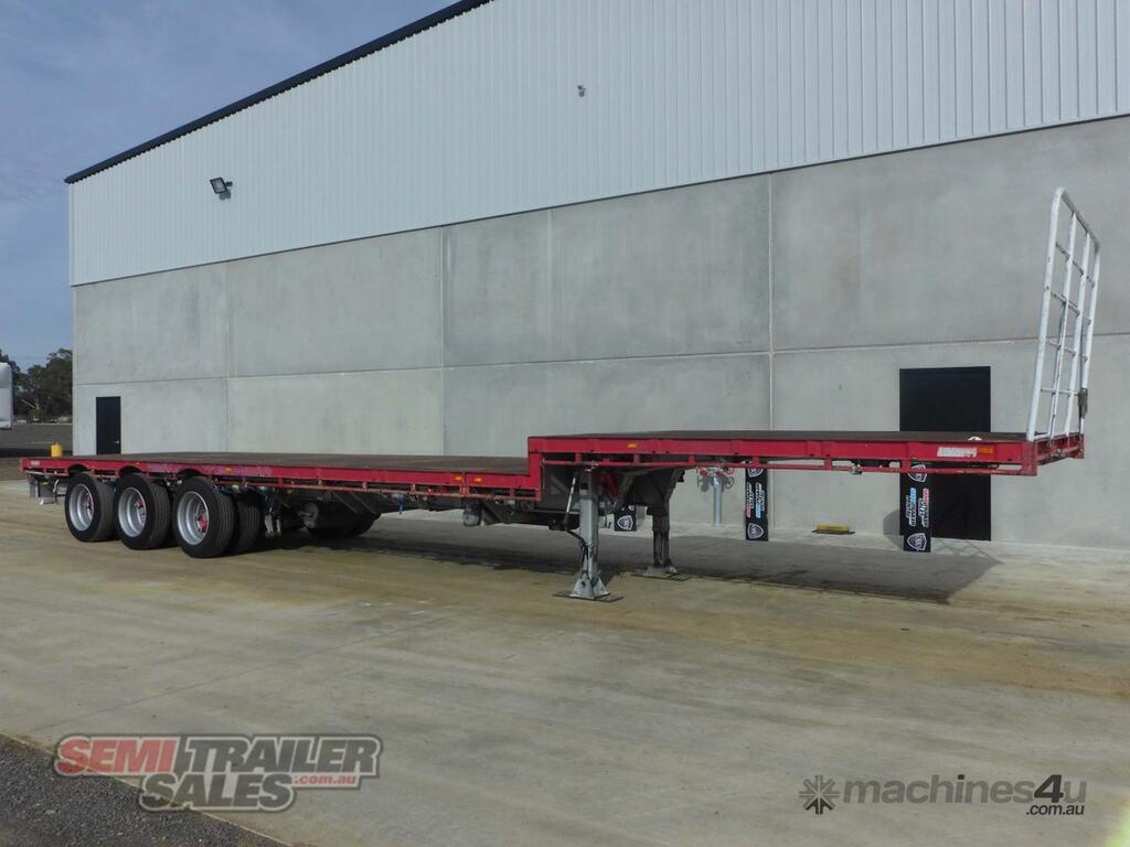 Buy Used 2006 Barker Barker Dropdeck Extendable 41FT - 61FT Drop Deck ...