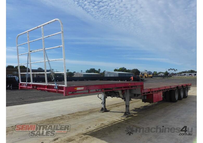 Buy Used 2006 Barker Barker Dropdeck Extendable 41FT - 61FT Drop Deck ...