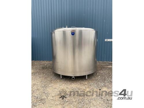 4,800ltr Jacketed Stainless Steel Tank