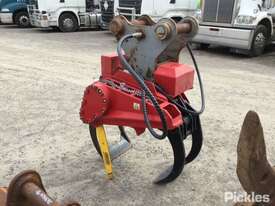 Mecanil SG270 Hydraulic Grapple Saw To Suit Excavator. - picture0' - Click to enlarge