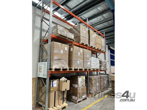 Pallet racking, surplus trays, sealer film and other packaging.