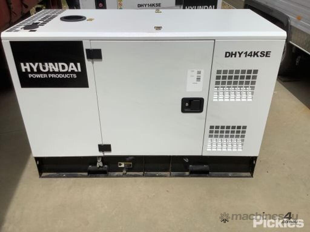 Buy Used Hyundai DHY14KSE Diesel Generator Run Hours 0 5 Item Untested Serial No 20D120162
