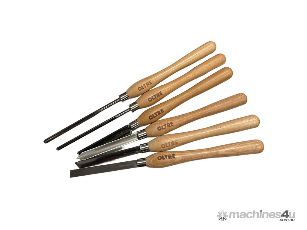 New oltre 6Pce Woodturning Chisel Tool M2 CRYO HSS Medium Turning Tools