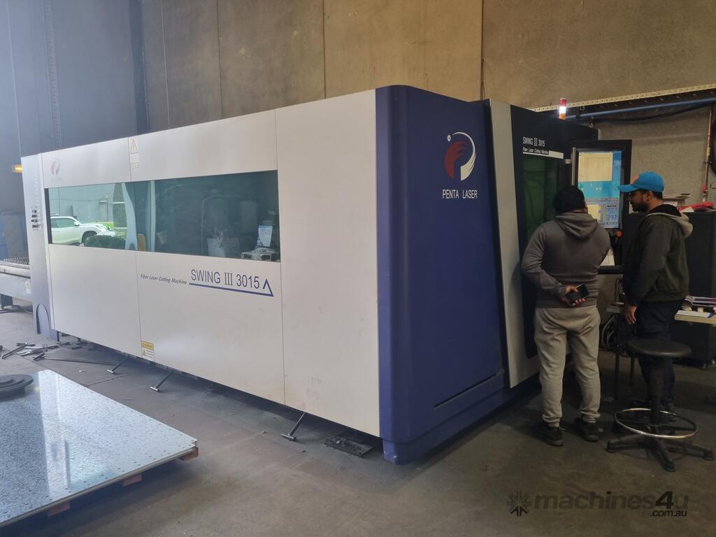 Used 2021 PENTA Used Penta Swing III 3015 6kW IPG 2021 Laser Cutting