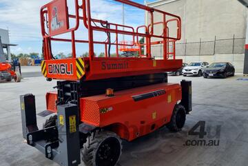 Dingli SC1218-E 2023 40ft Electric Rough Terrain Scissor Lift - 363kg SWL