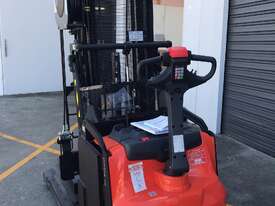 2021 TOYOTA Electric Walkie Stacker SWE120XR Lift Height 4.8m Tilt and Side Shift Functions - picture0' - Click to enlarge