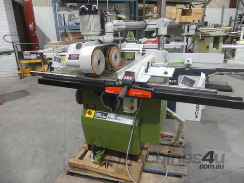 Woodman rip saw with auto feeder