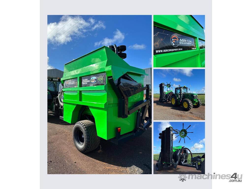 New 2023 Agri Con Equipment Tow Behind Macadamia Harvester Nut