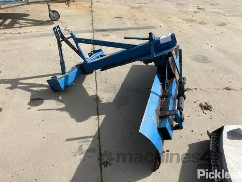 John Berends Grader - Tractor Attachment (Model Unknown) *Item Untested* (Approx. Blade Length 1850m