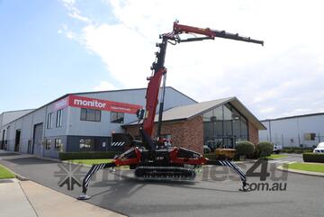 Hoeflon C30e - 9T Spider Crane | 3T Pick & Carry | 22m Outreach | Hydraulic Fly-jib & Winch