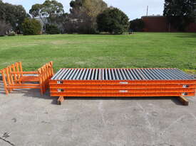 Roller Conveyor Set with Legs - 12m long Total - picture0' - Click to enlarge