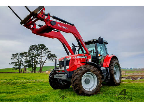 caption MF 7600 - Dyna Shift Tractors 7614