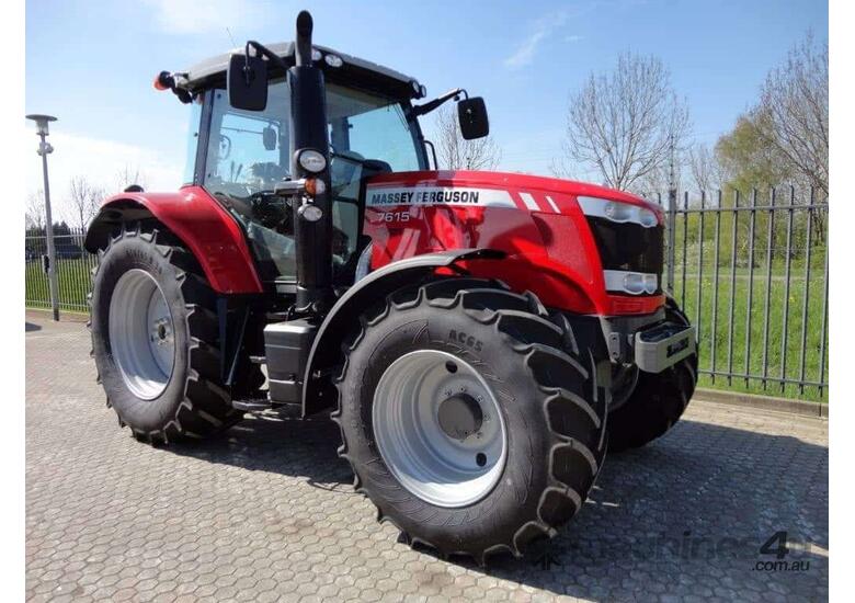 caption MF 7600 - Dyna Shift Tractors 7614