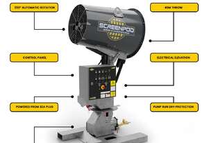SKALA - Screenpod S45 Dust Cannon 45m radius