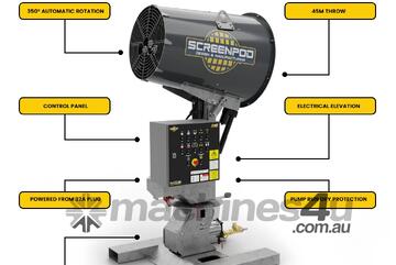 SKALA - Screenpod S45 Dust Cannon 45m radius