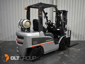 Nissan 2.5 Tonne LPG Forklift - 5282 Hours! 4.3m Container Mast with Sideshift - picture1' - Click to enlarge
