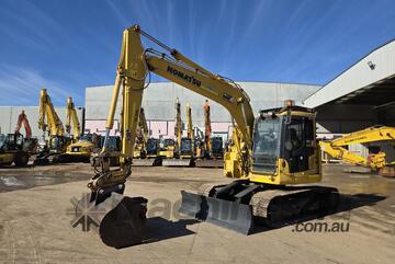 2018 KOMATSU PC138US-8 14T EXCAVATOR WITH FULL CIVIL SPEC AND 3376 HOURS