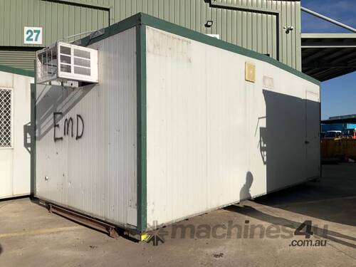 Site Office Dimensions: 6m x 3m, A/C Cavity, Power Sockets, Lighting, Security Window Various Marks 