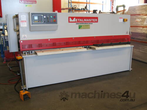 SHAW - Metalmaster 2500mm x 4mm Hydraulic Guillotine with Power Backgauge