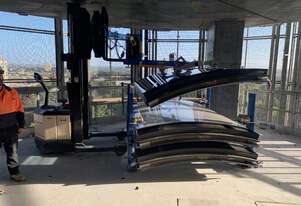 VACLIFT - Rotating unitized curved glass panels VACLIFT - Rotating unitized curved glass panels