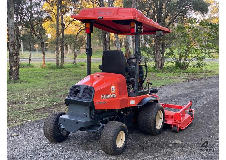 caption Kubota F3690 Front Deck Lawn Equipment