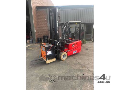 Hangcha 2 Tonne 3 wheel Electric Forklift