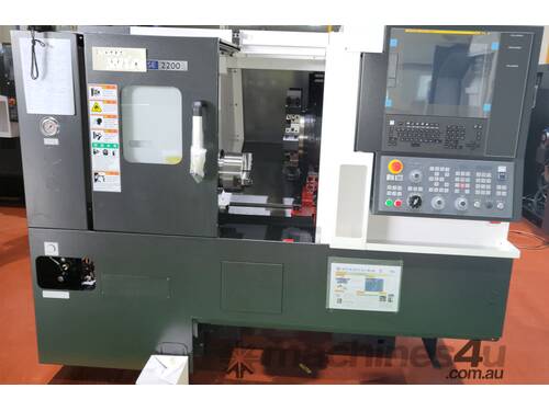 caption Hyundai-WIA SE2200 Slant Bed 2-Axis Compact CNC Lathe - In Stock, 4-6 Weeks Delivery