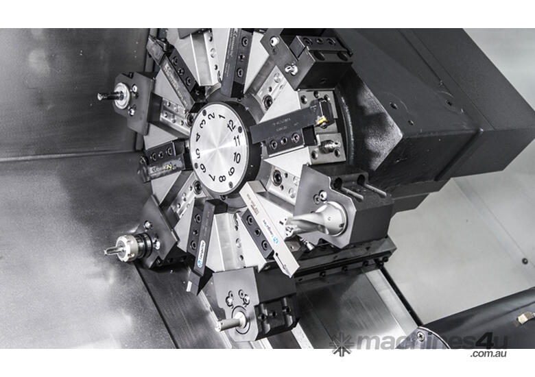 caption Hyundai-WIA SE2200 Slant Bed 2-Axis Compact CNC Lathe - In Stock, 4-6 Weeks Delivery