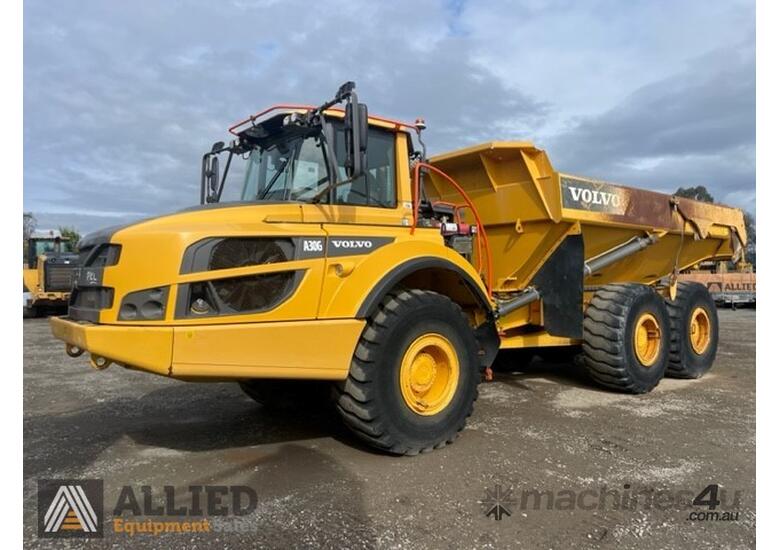 caption 2019 Volvo A30G Articulated Dump Truck