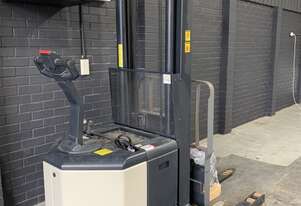 Crown Electric 1.5 Tonne Walk Behind Reach Stacker