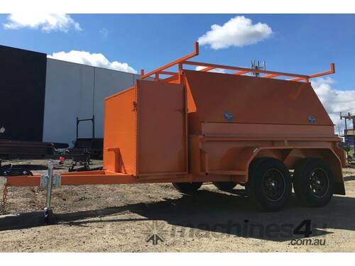 Innovative 8x5 Tandem T/top Trailer with Compressor Box: Revolutionize Your Transport Operations!