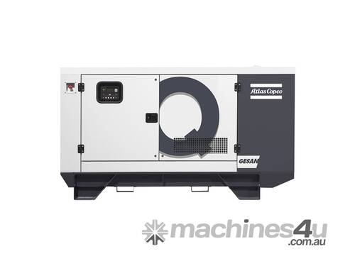 caption ATLAS COPCO 46KVA Industrial Standby Generator