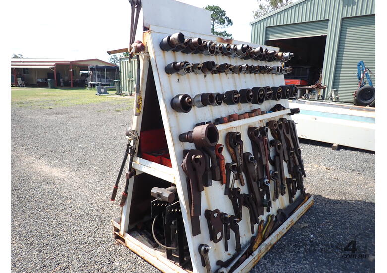 caption Tool Stand/Rack with tools