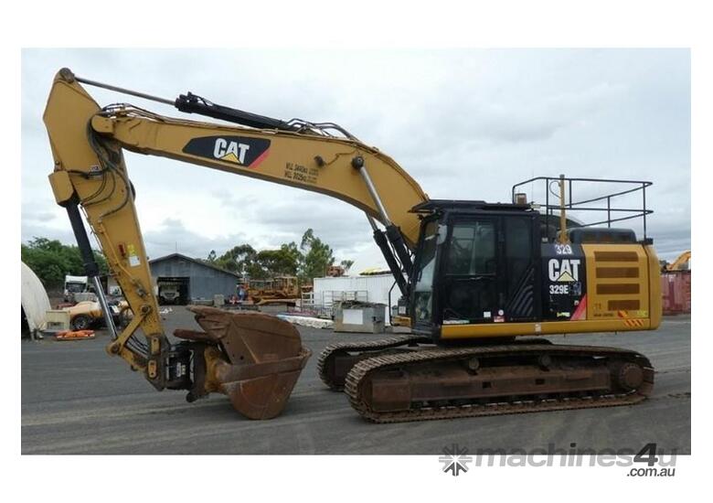 caption 2015 CATERPILLAR 329EL EXCAVATOR