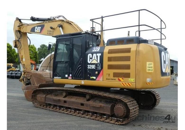 caption 2015 CATERPILLAR 329EL EXCAVATOR